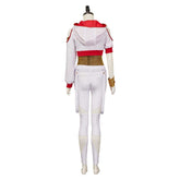 Zombies 4: Dawn of the Vampires (2025) Nova White Yellow Set Outfits Cosplay Costume
